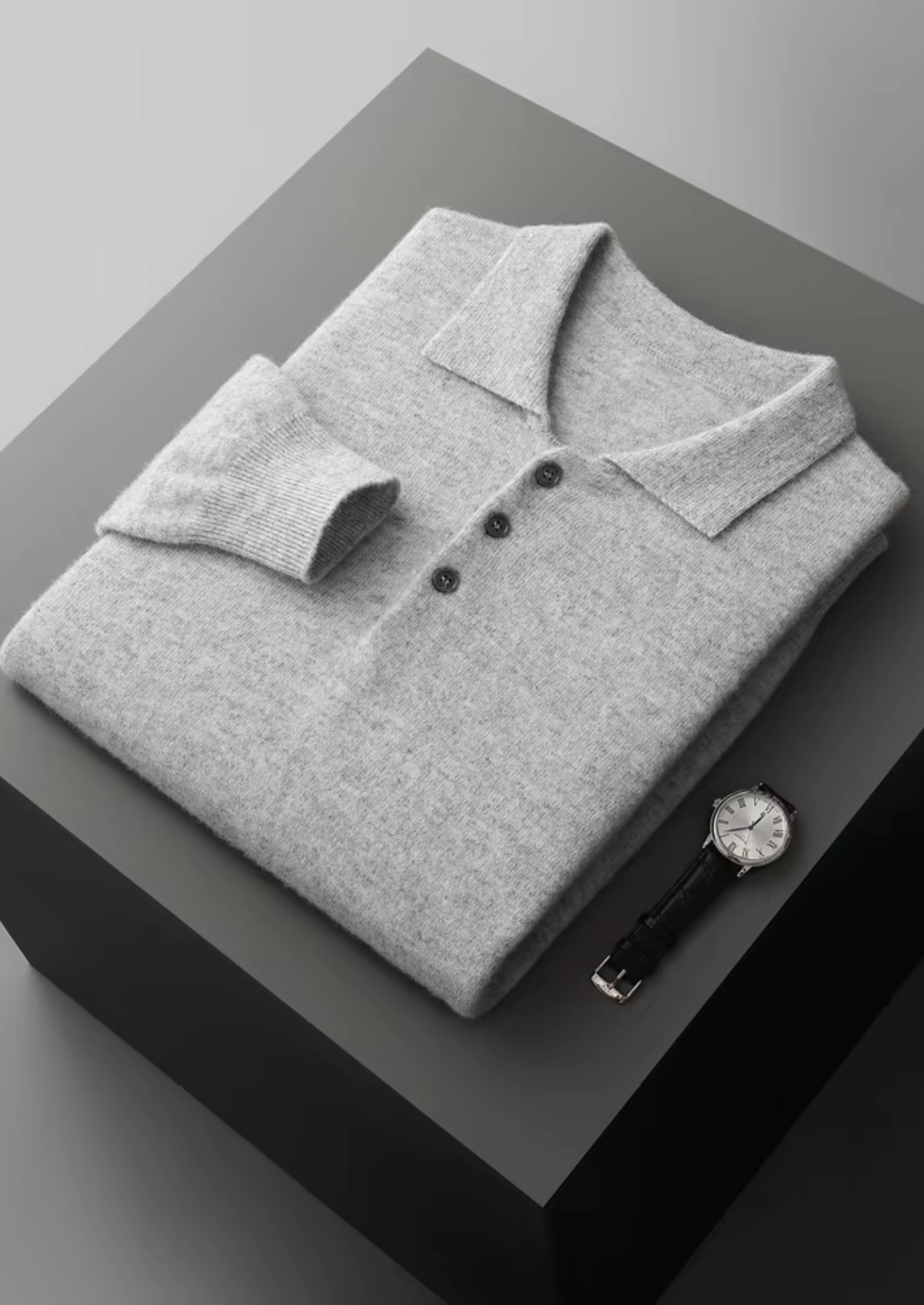 NOBA WOOL CLASSIC SWEATER POLO
