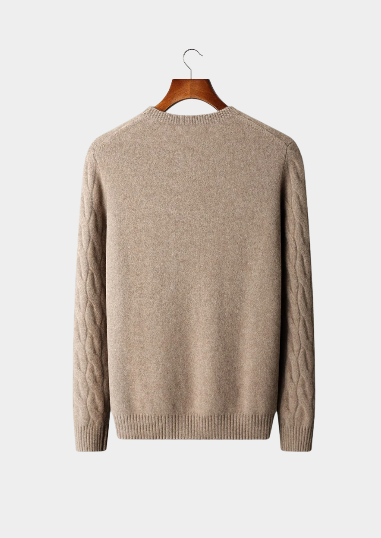 NOBA WOOL CABLE CREWNECK