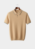 100% CASHMERE Classic Polo Shirt