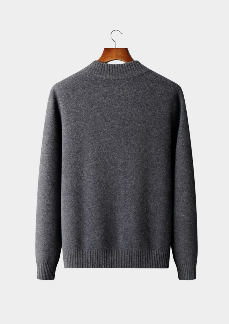 100% CASHMERE BUTTON CARDIGAN