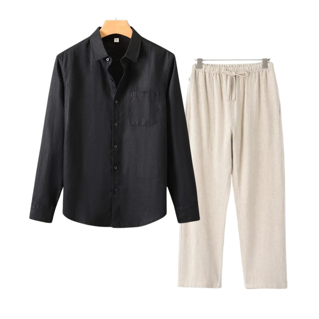 NOBA Linen Outfits (Long-sleeve)