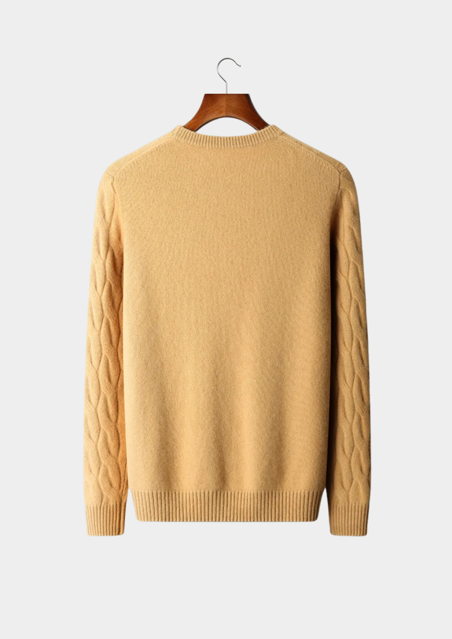 NOBA WOOL CABLE CREWNECK
