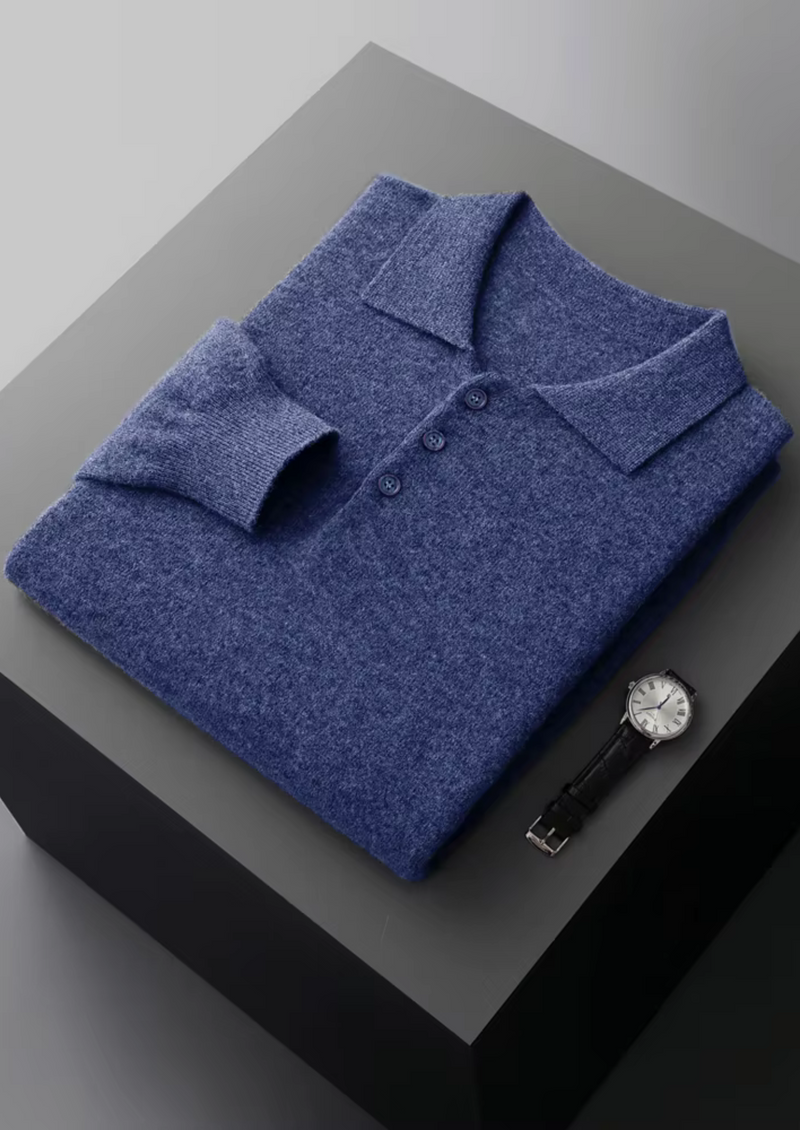 NOBA WOOL CLASSIC SWEATER POLO