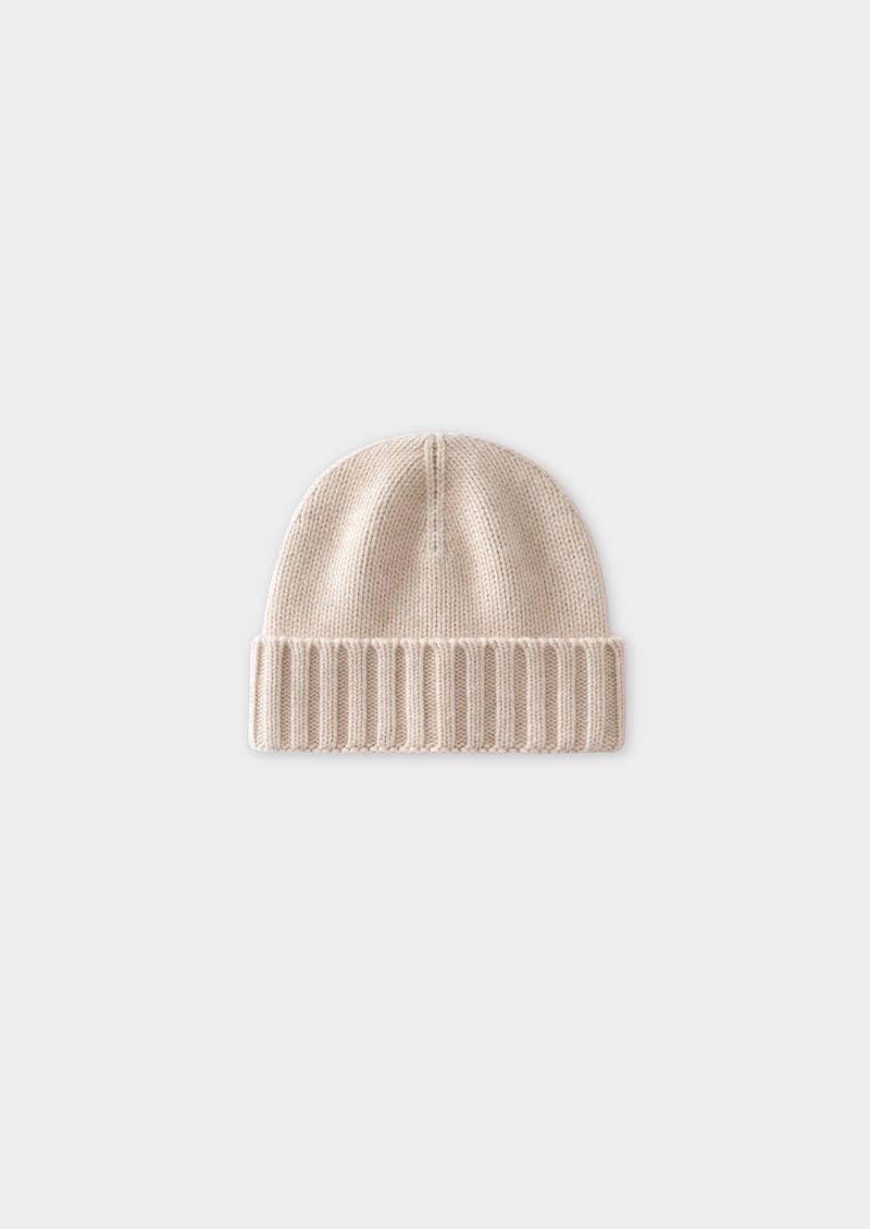 100% CASHMERE BEANIE