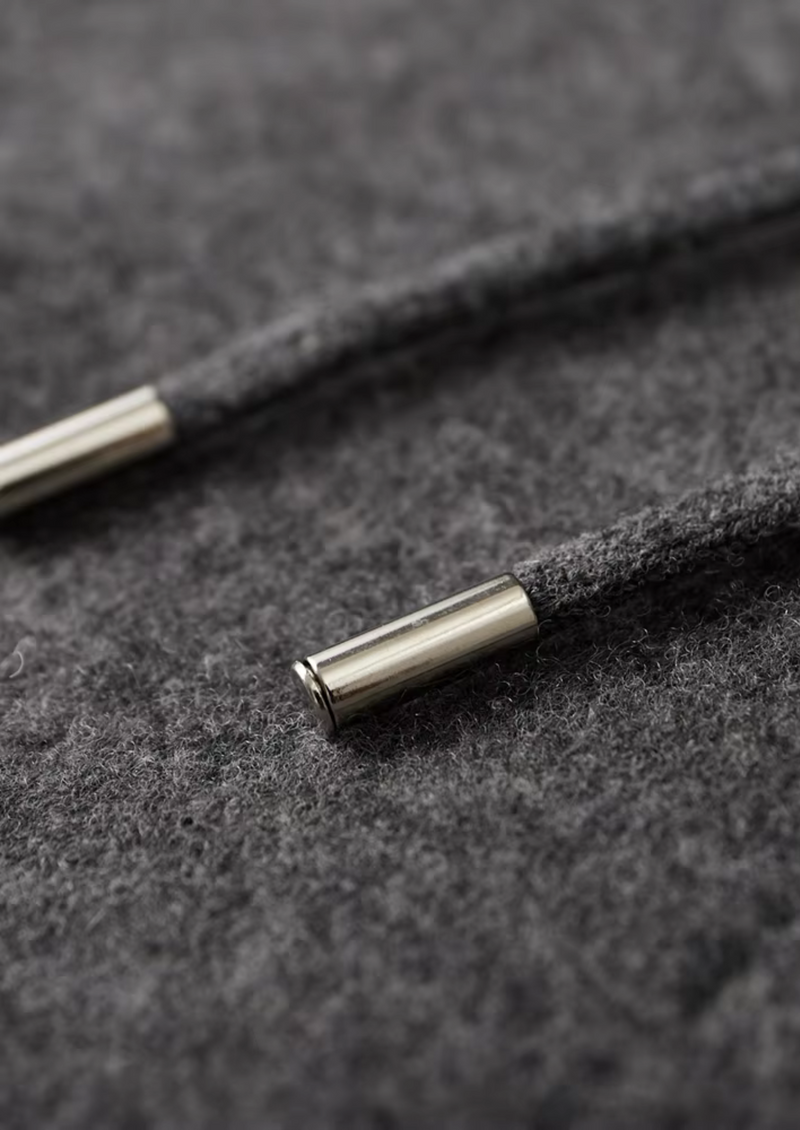 100% CASHMERE WIDE LEISURE TROUSERS