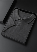 100% CASHMERE CLASSIC POLO SHIRT