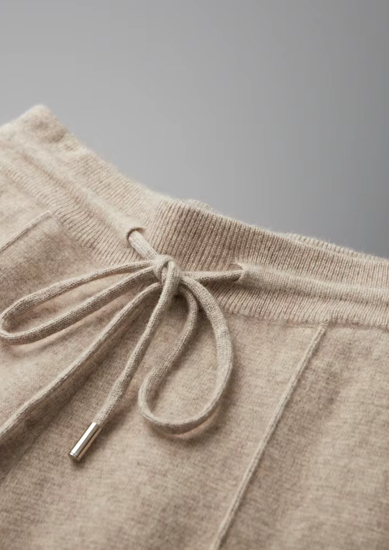100% CASHMERE ZIP LEISURE SET