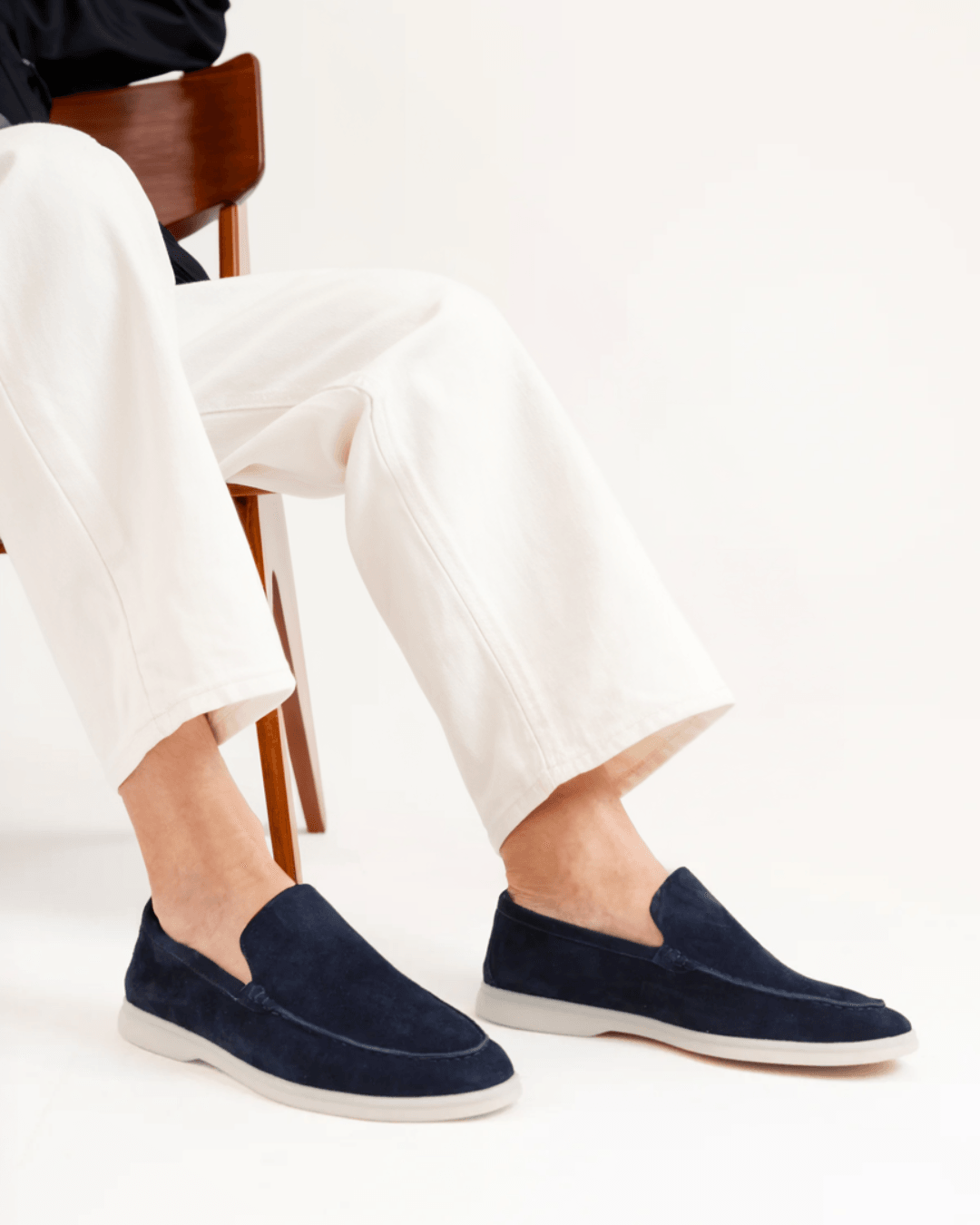 NOBA Suede Loafers