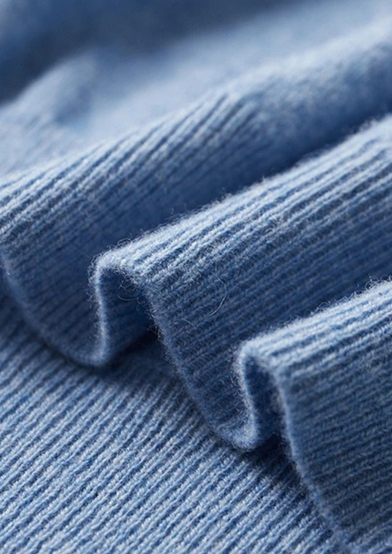 100% CASHMERE CLASSIC POLO SHIRT