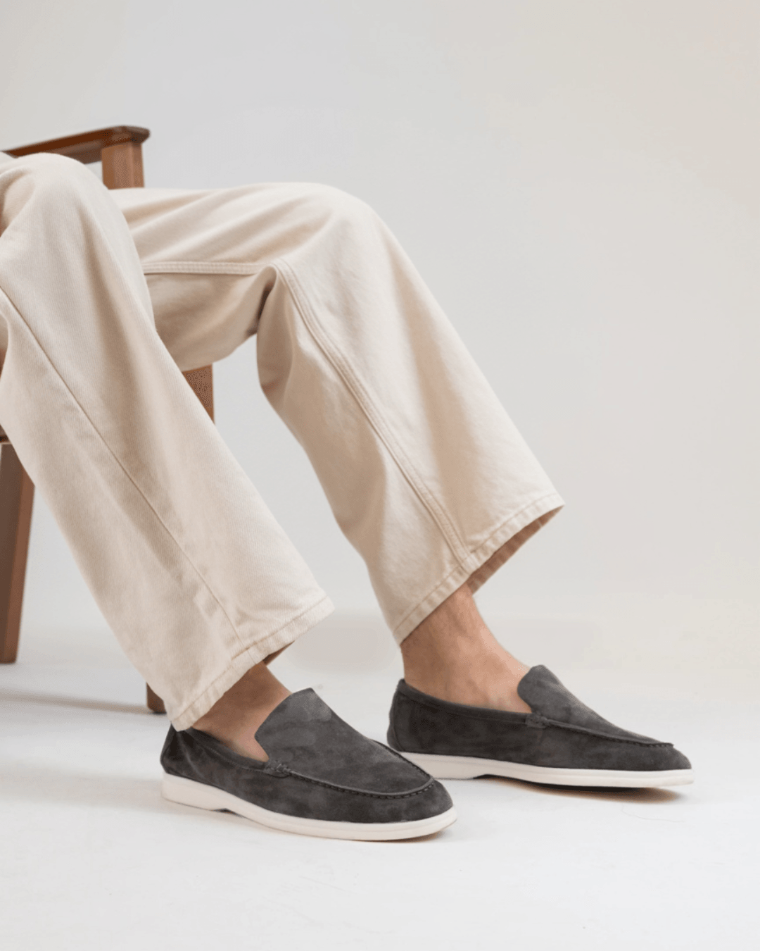 NOBA Suede Loafers