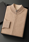 NOBA WOOL ZIP CARDIGAN