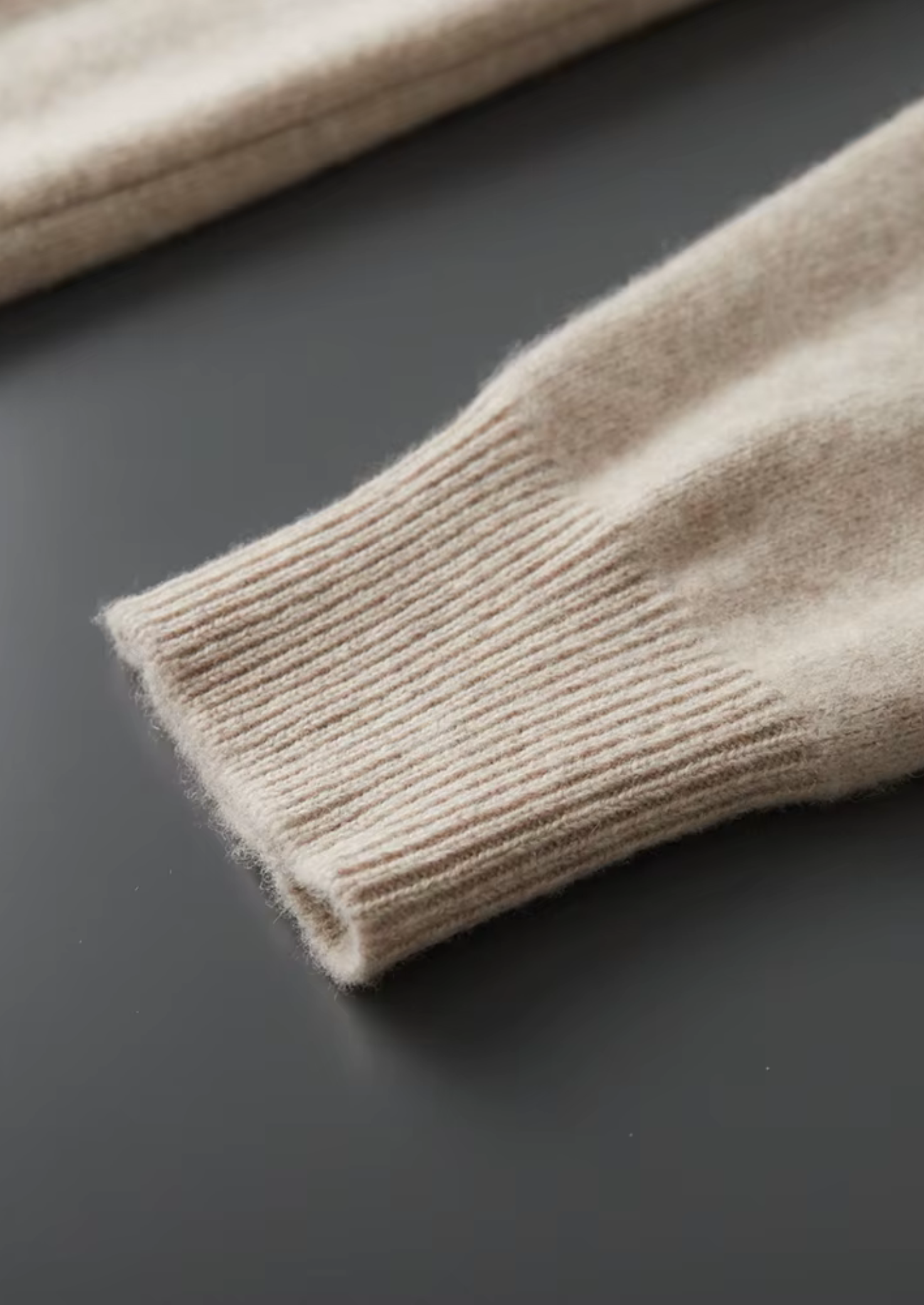 NOBA WOOL BUTTON HOODIE