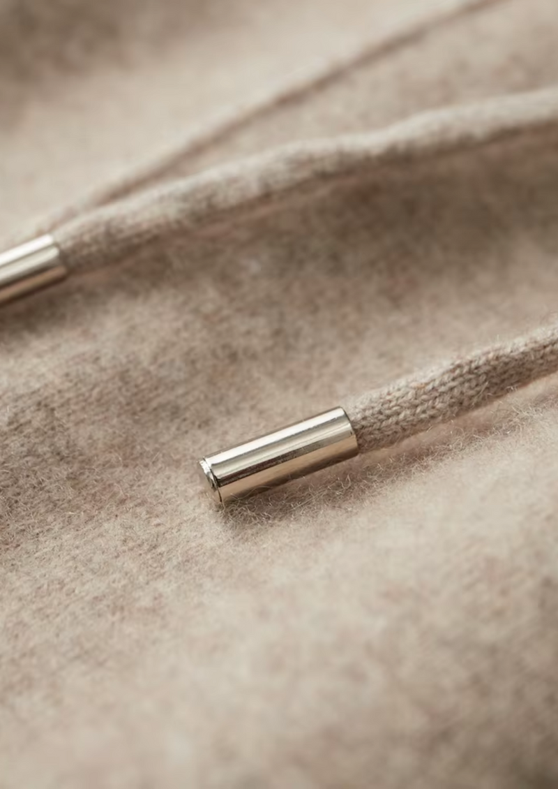 100% CASHMERE ZIP LEISURE SET
