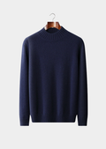 100% CASHMERE MOCKNECK SWEATER