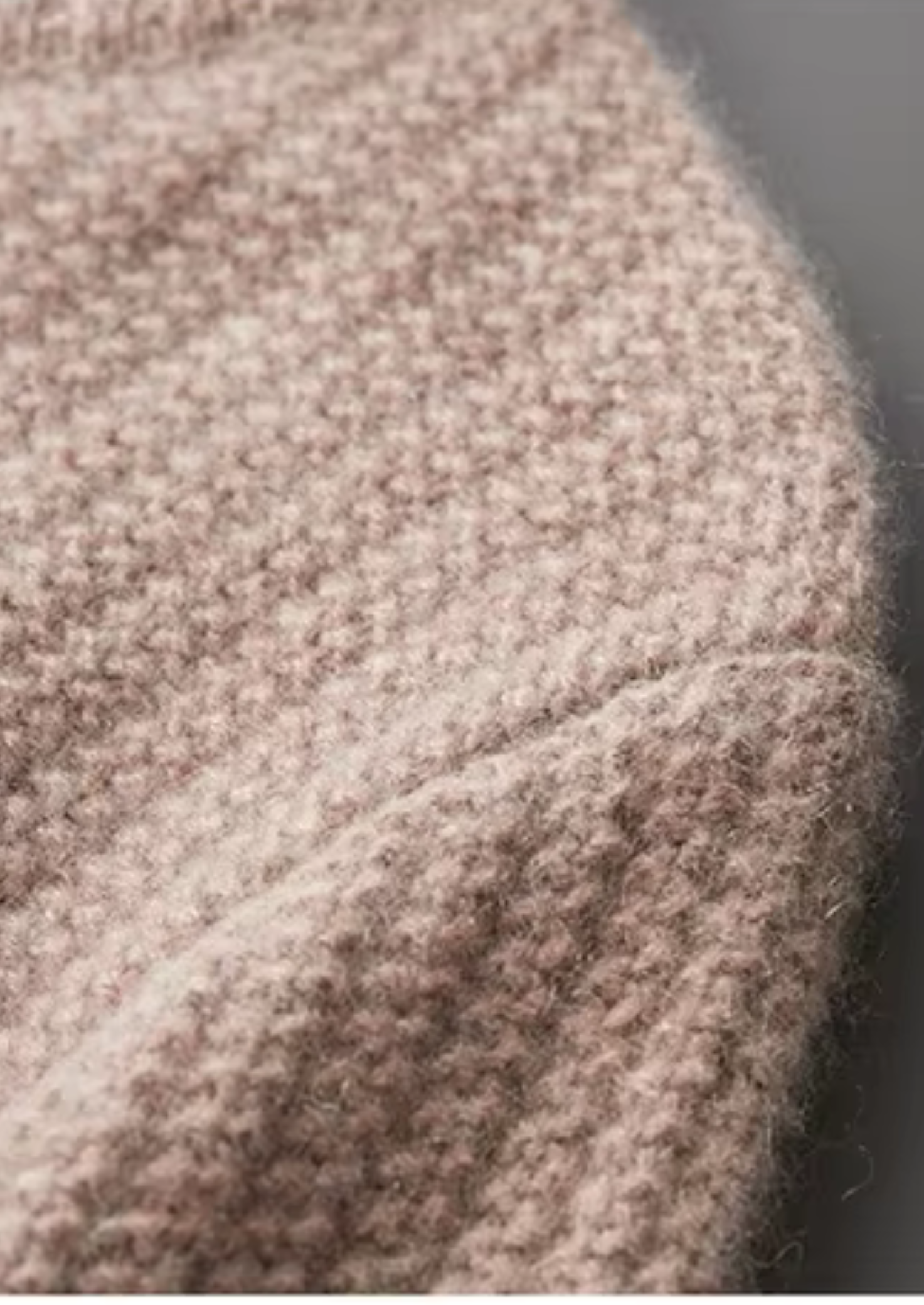 100% CASHMERE HEAVYWEIGHT CREWNECK