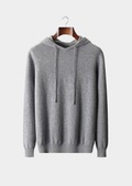 100% CASHMERE HOODED SWEATER
