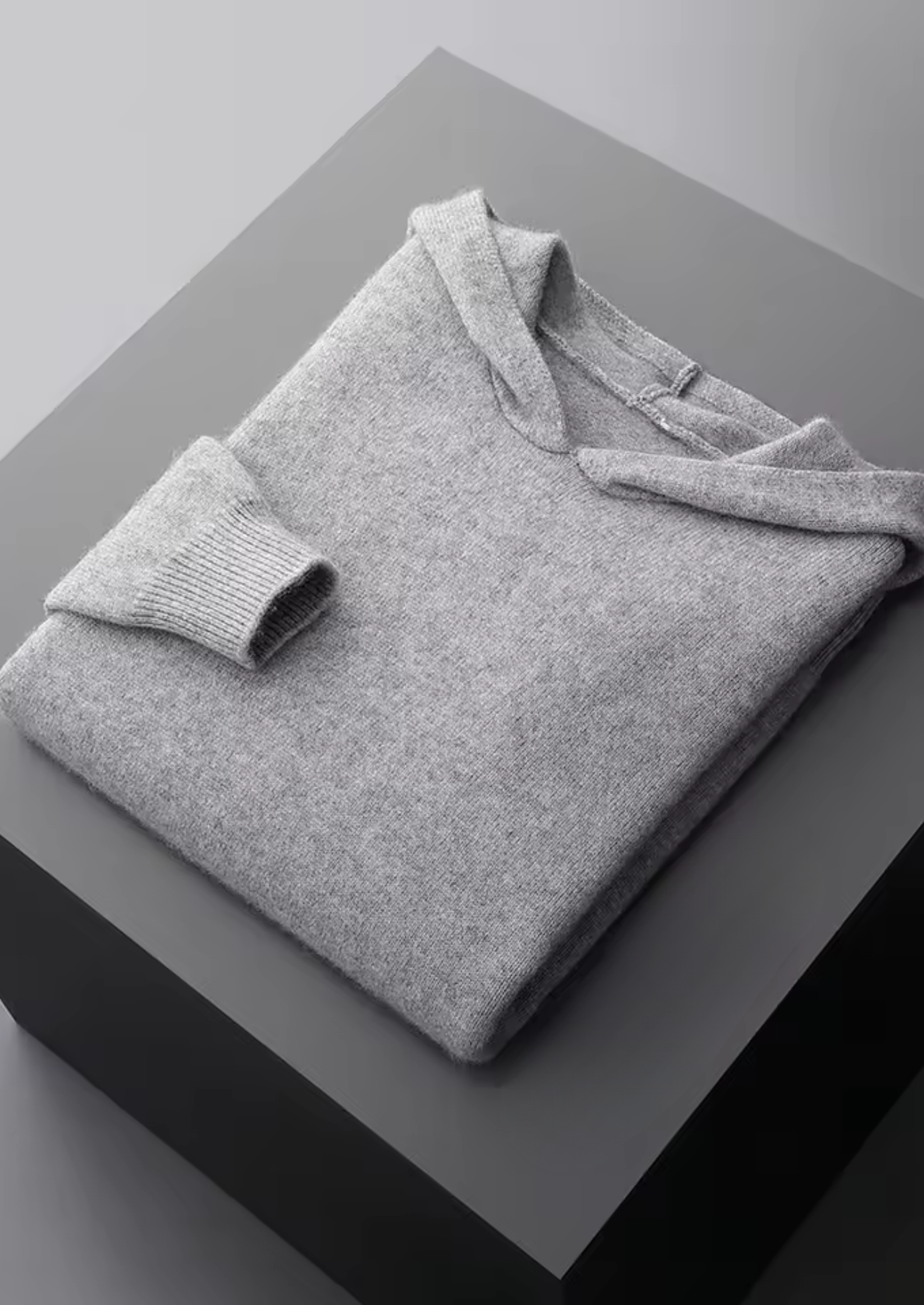 100% CASHMERE ESSENTIAL HOODIE
