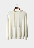 100% CASHMERE HOODED SWEATER