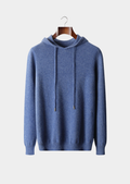 100% CASHMERE HOODED SWEATER