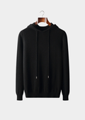 100% CASHMERE HOODED SWEATER