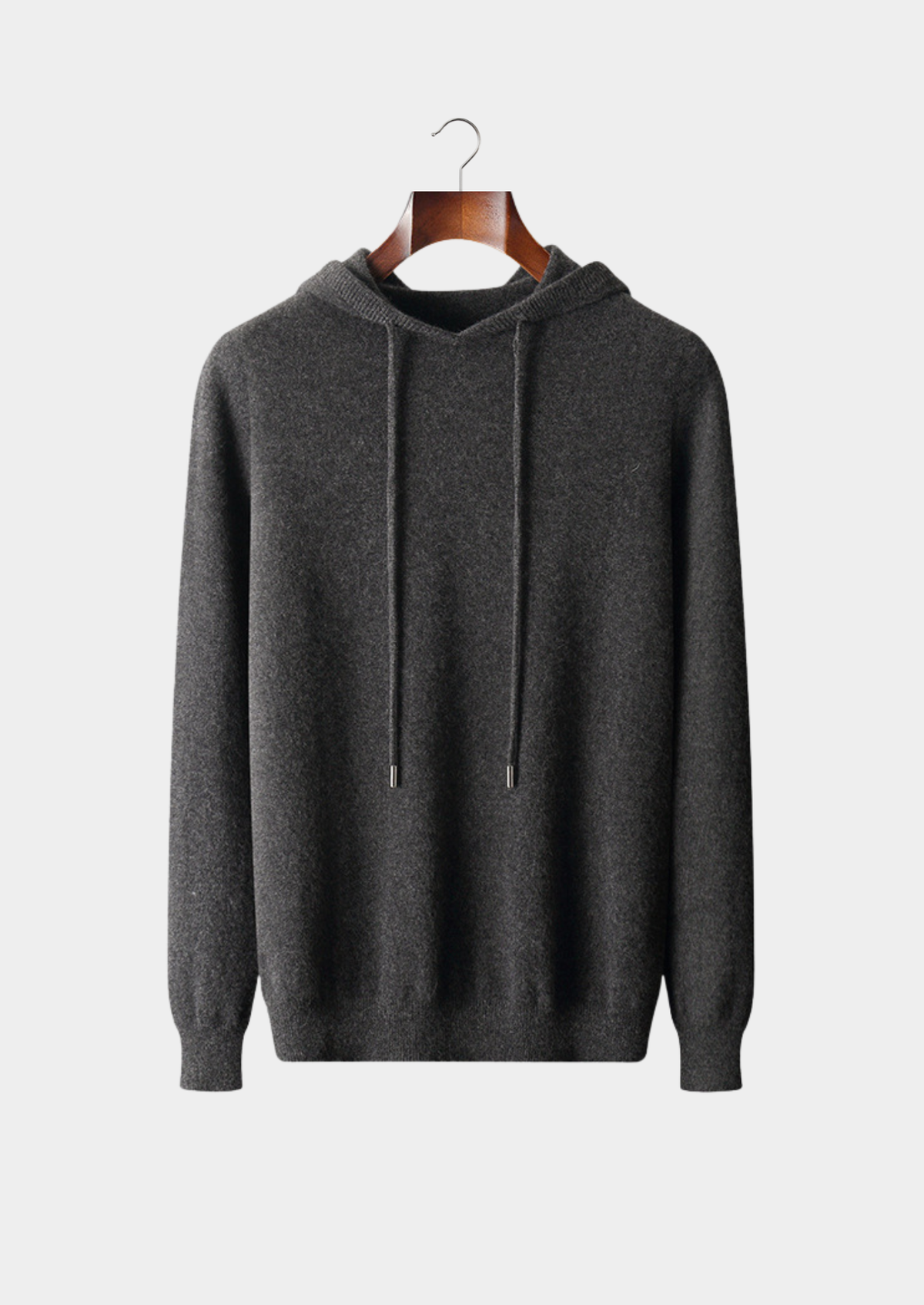 100% CASHMERE HOODED SWEATER