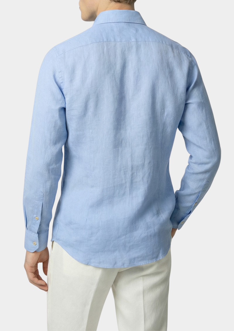 N°12 · Powder Blue & Espresso