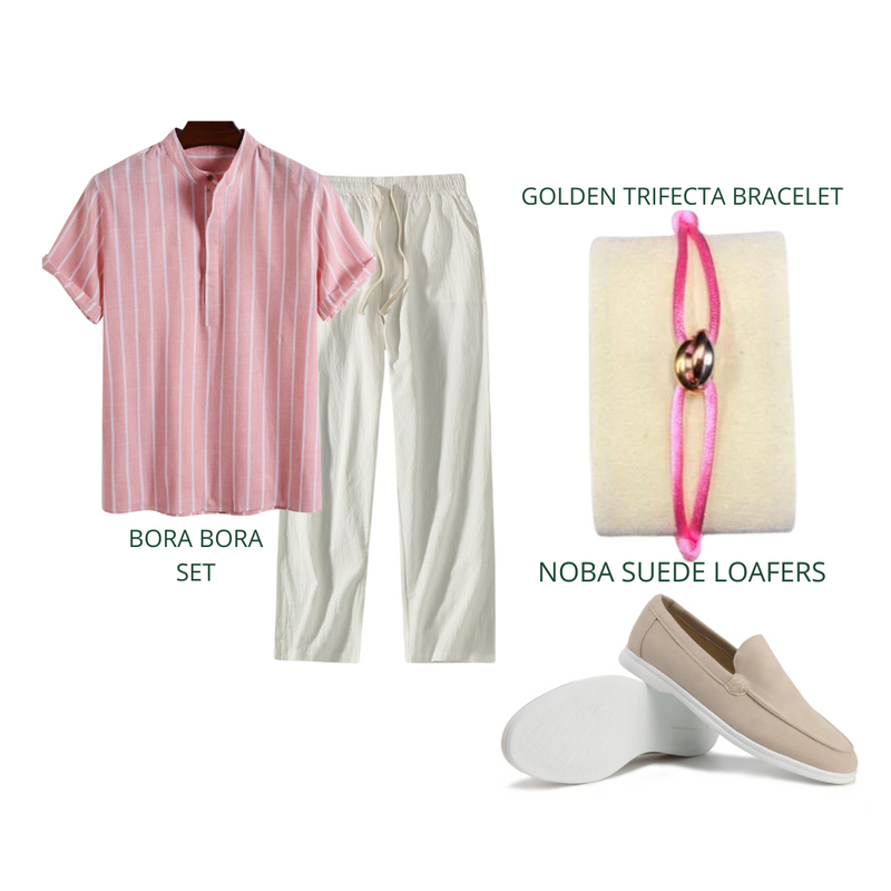 NOBA 4 piece set- Pink