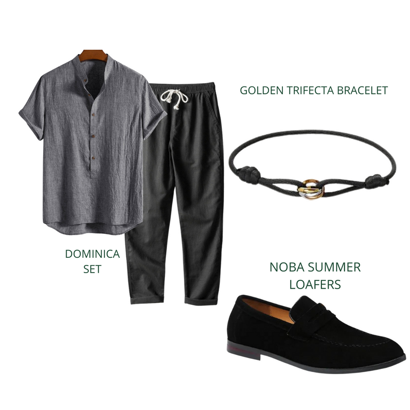 NOBA 4 piece set- Black