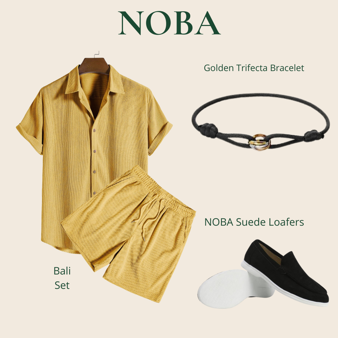 NOBA 4 piece set- Yellow
