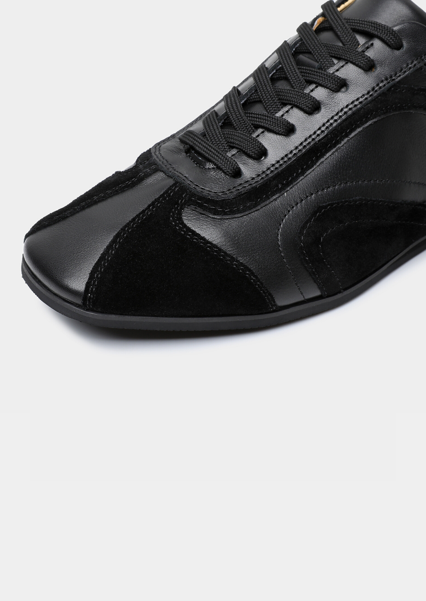 Retro Hybrid Suede Leather Runner