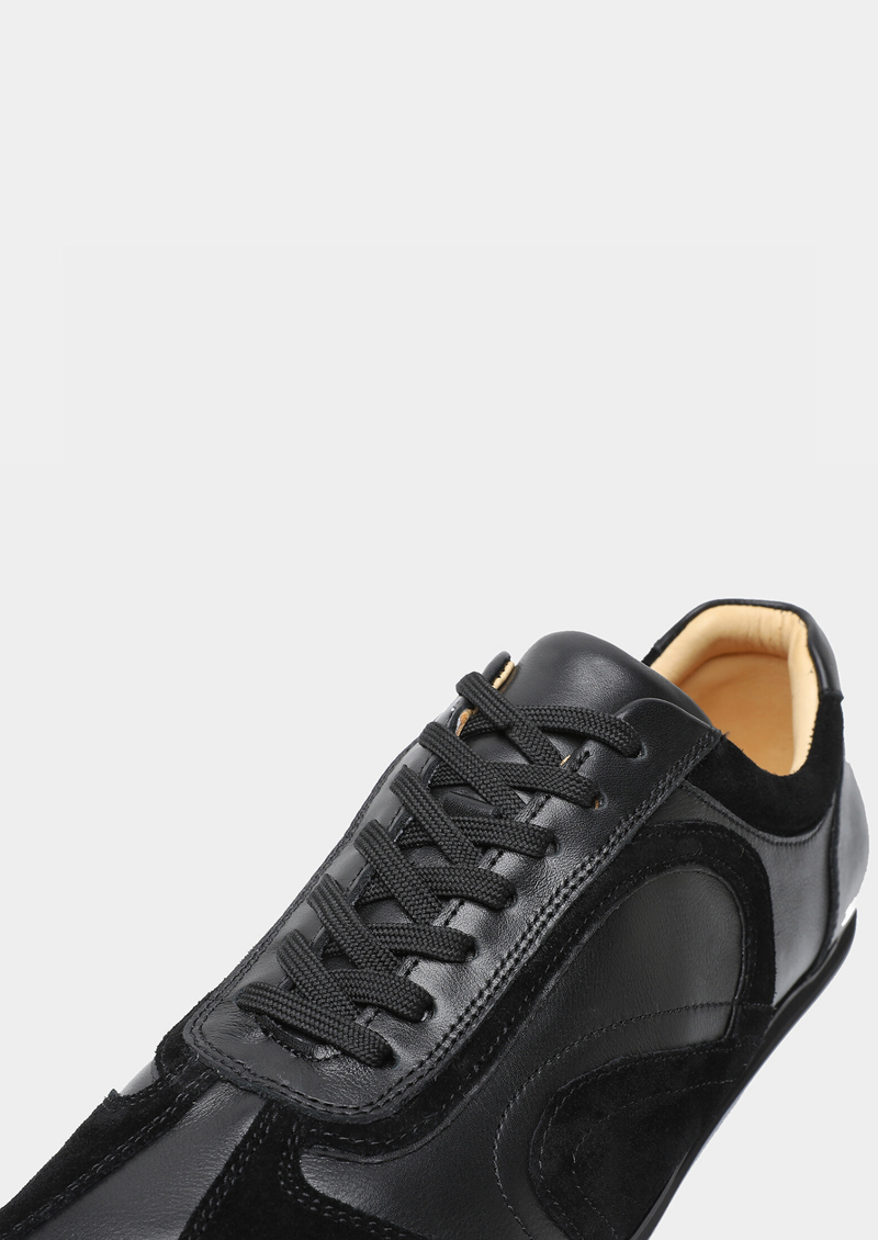 Retro Hybrid Suede Leather Runner