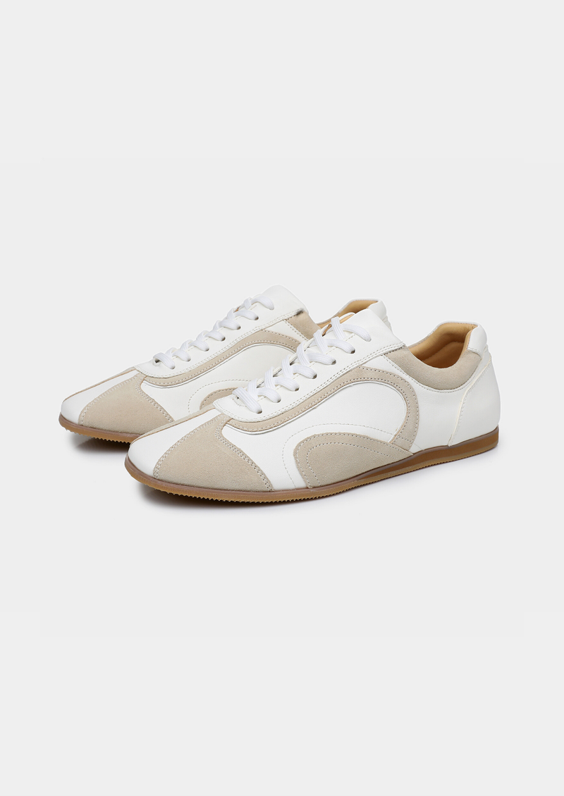 Retro Hybrid Suede Leather Runner