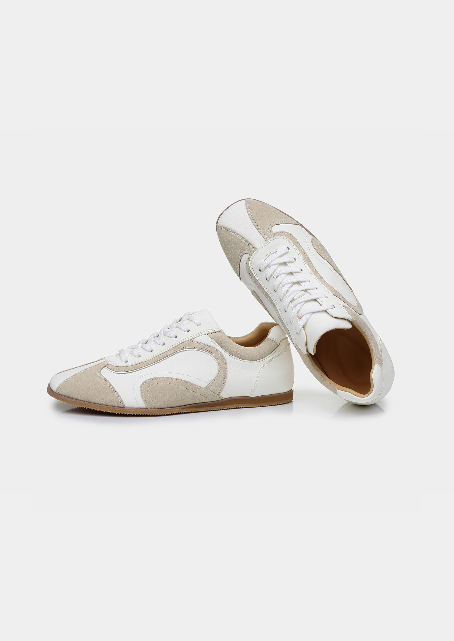 Retro Hybrid Suede Leather Runner