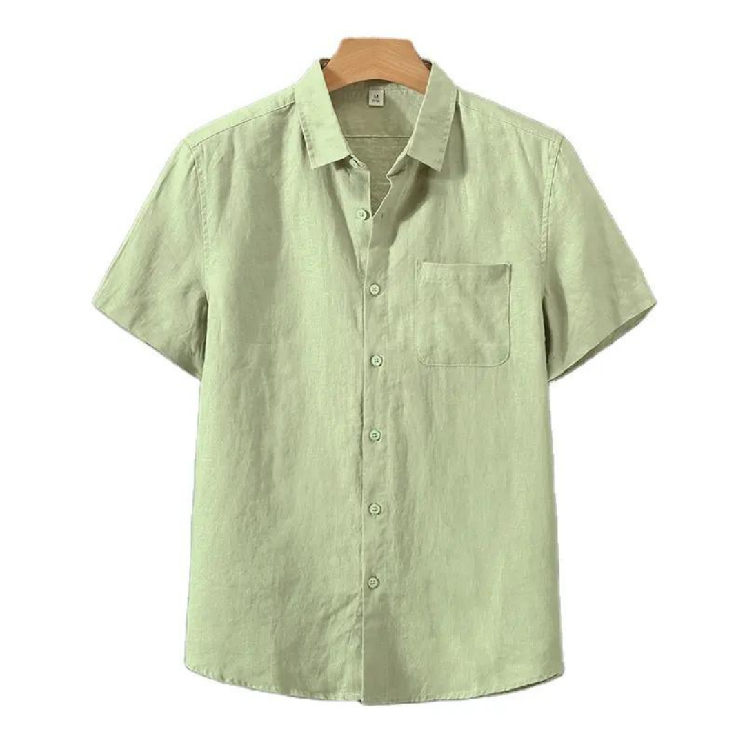 Cannes - Linen Shirt (Shortsleeve)