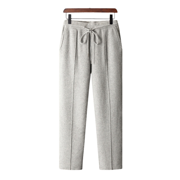 【週末価格】サイズ1/グレー/CASHMERE TROUSERS 週末価格】サイズ1/グレー/CASHMERE TROUSERS