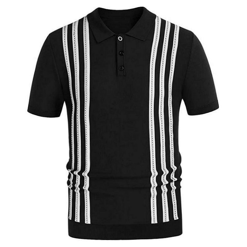 Kyoto - Striped Casual Polo