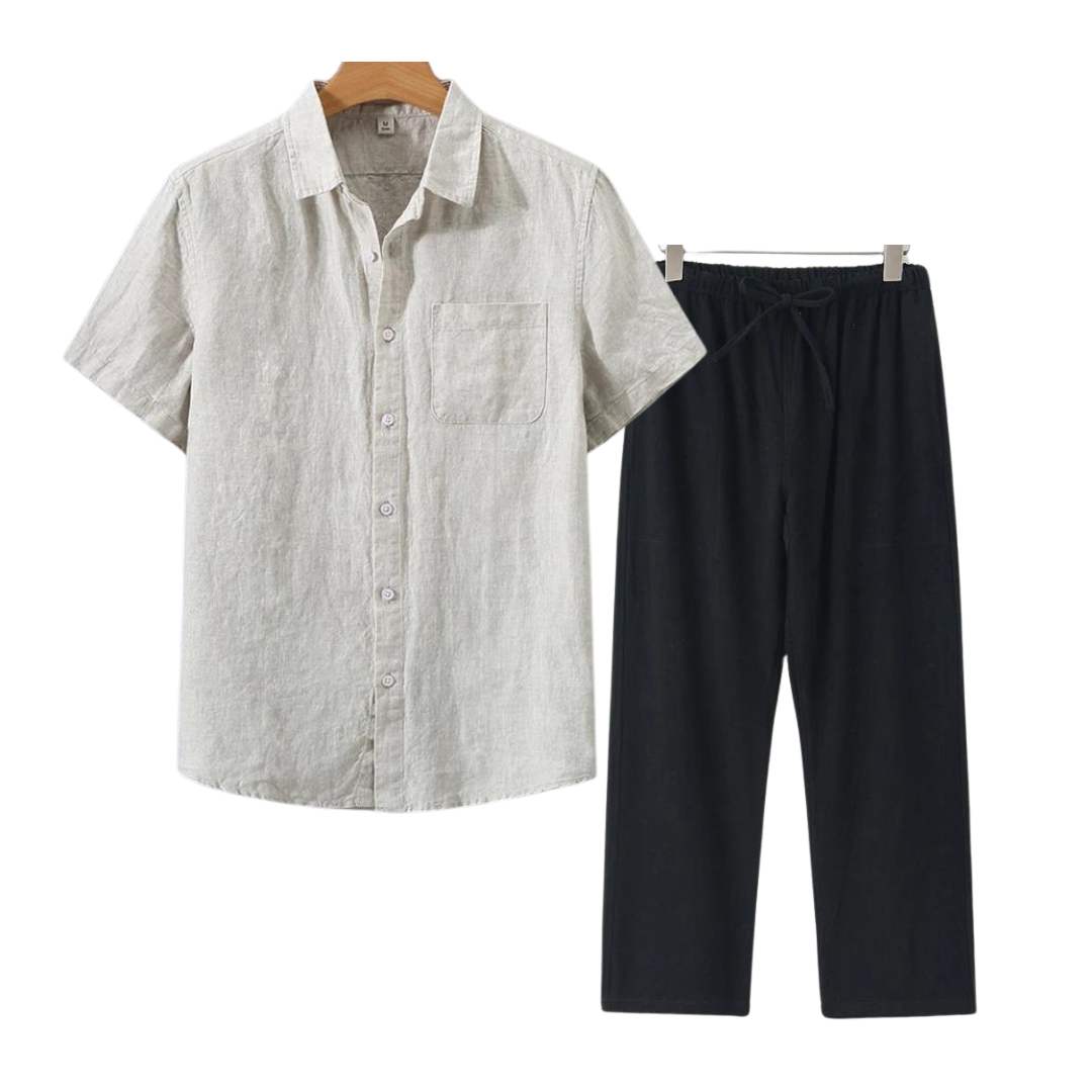 NOBA Linen Outfits (Short-sleeve)