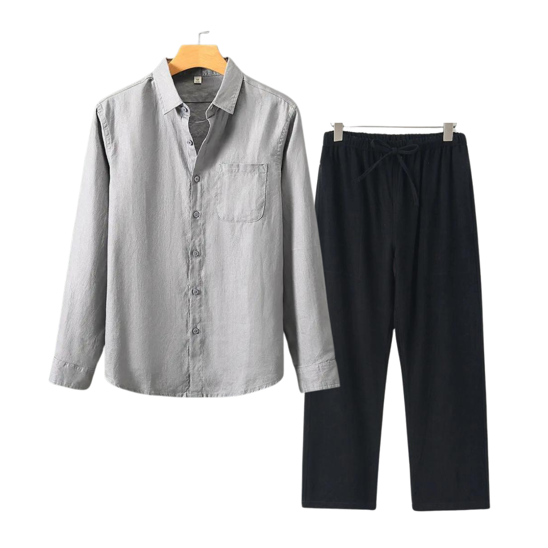 NOBA Linen Outfits (Long-sleeve)