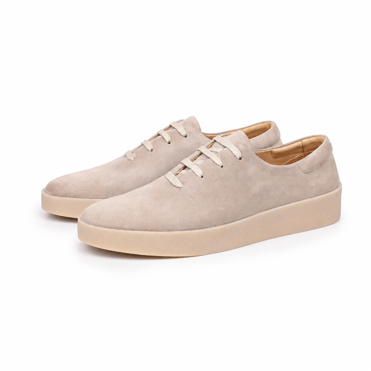 Minimal Suede Sneakers