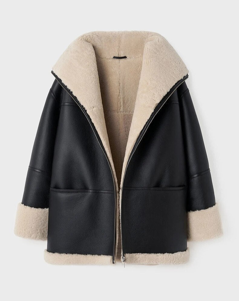 NOBA - Jacket with Warm Fur Lining