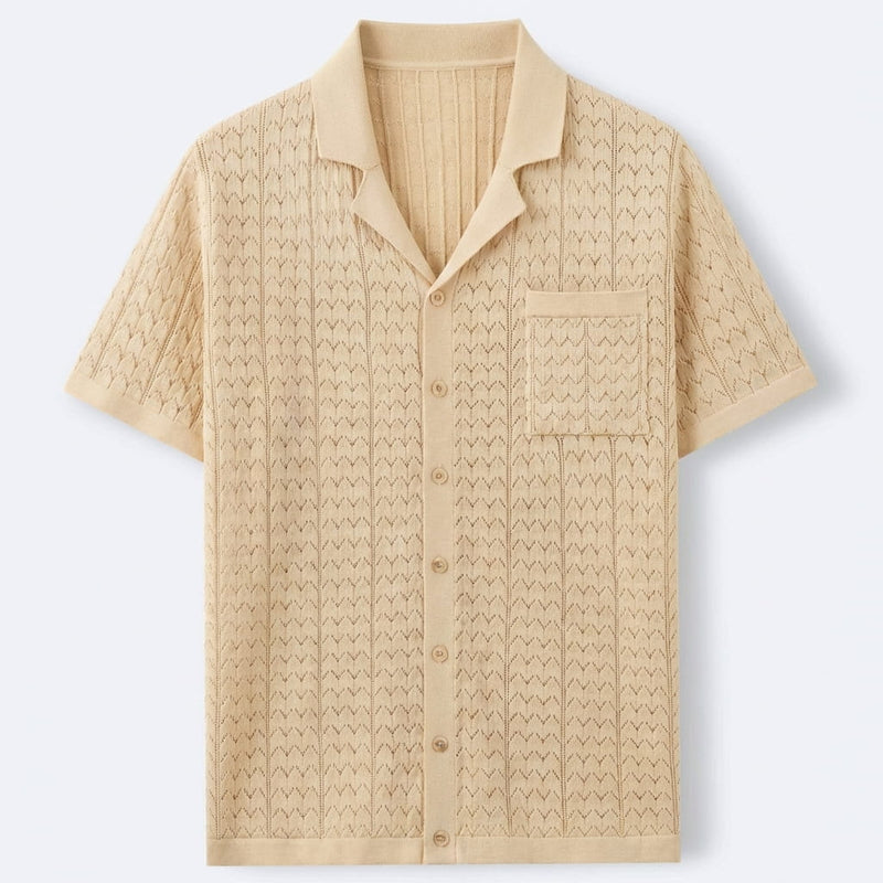 Bali - Knitted Button Shirt