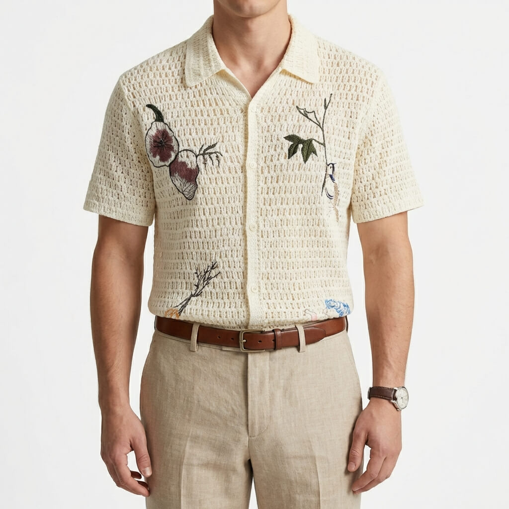 Zanzibar - Knitted Button Shirt