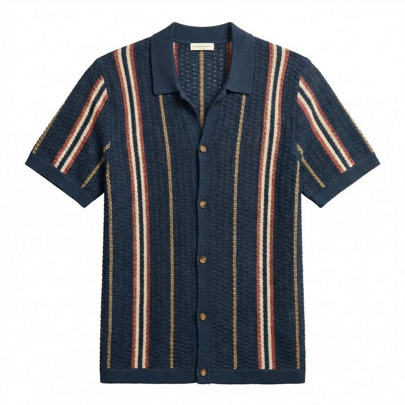 Riviera - Knitted Button Shirt