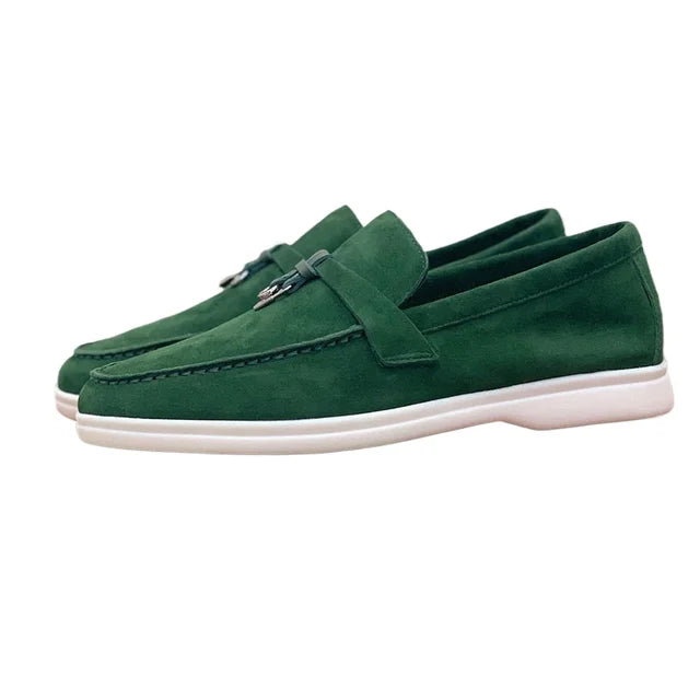 NOBA - Suede Lady Loafers