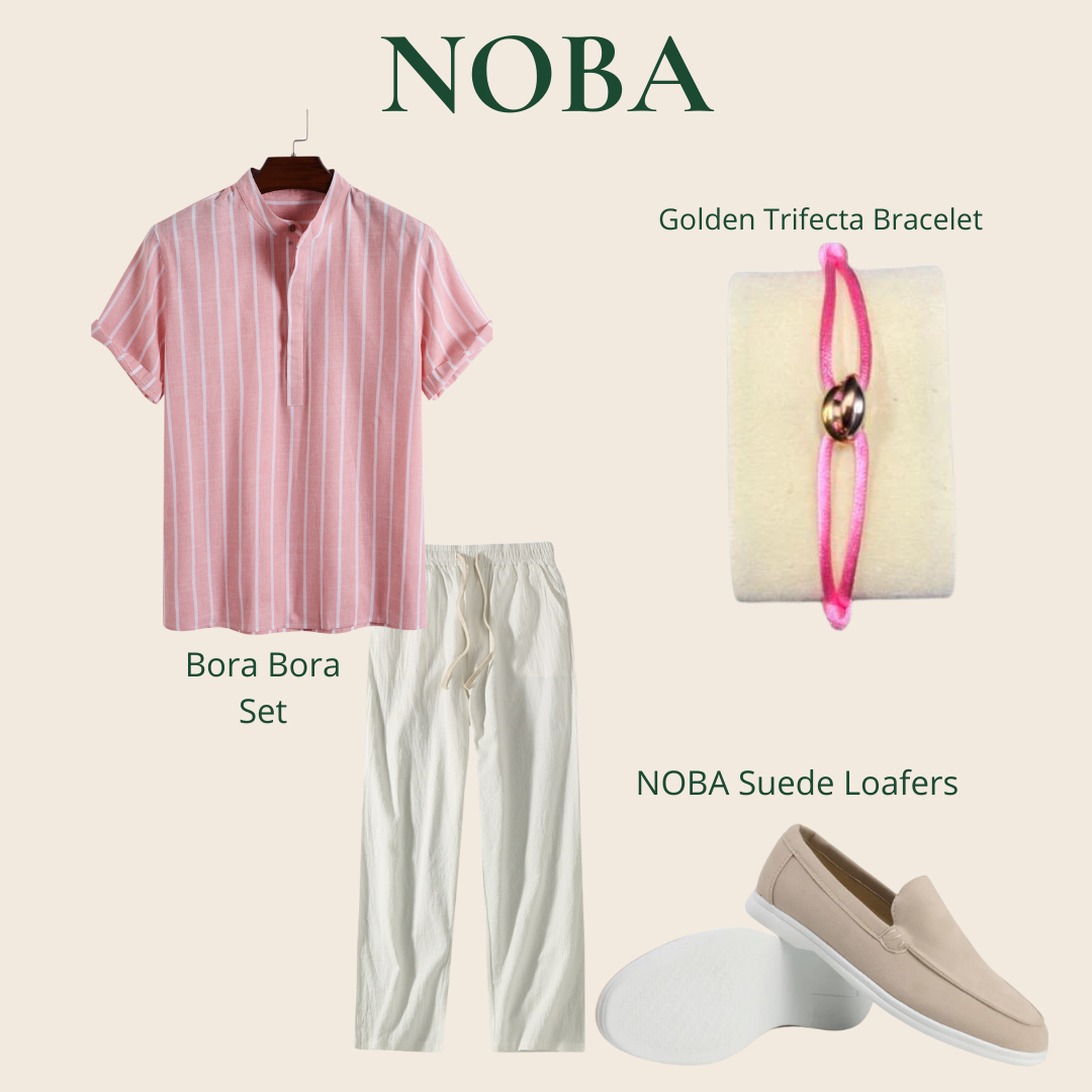 NOBA 4 piece set- Pink