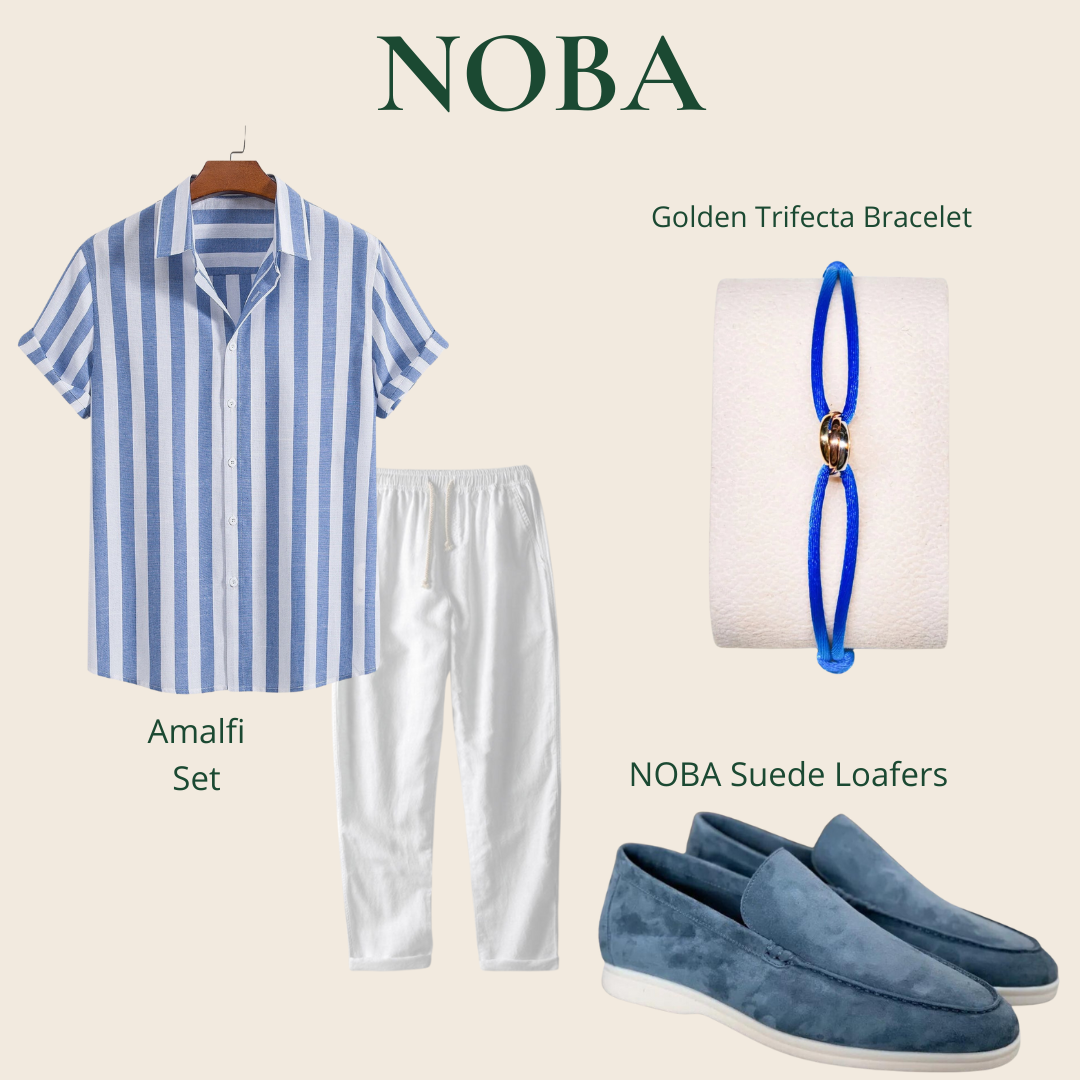 NOBA 4 piece set- Blue