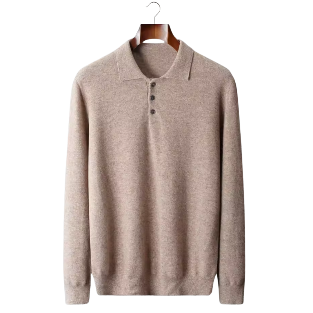 NOBA WOOL CLASSIC SWEATER POLO