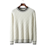 NOBA WOOL JACQUARD CREWNECK
