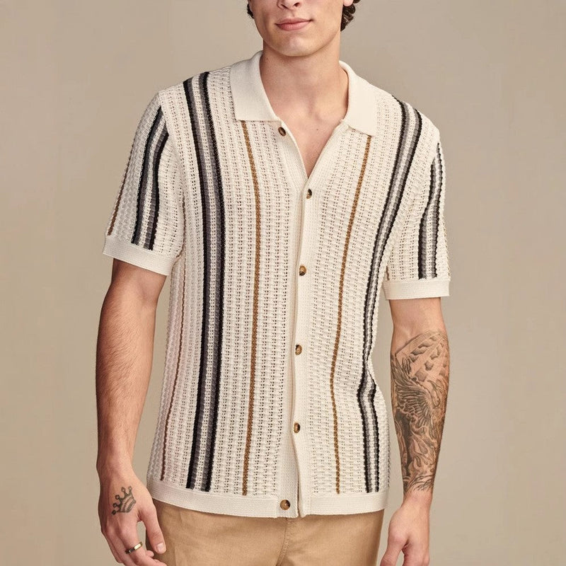 Riviera - Knitted Button Shirt