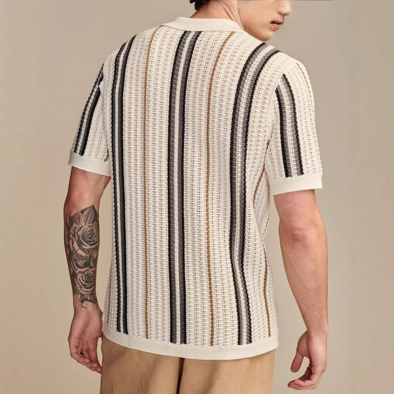Riviera - Knitted Button Shirt